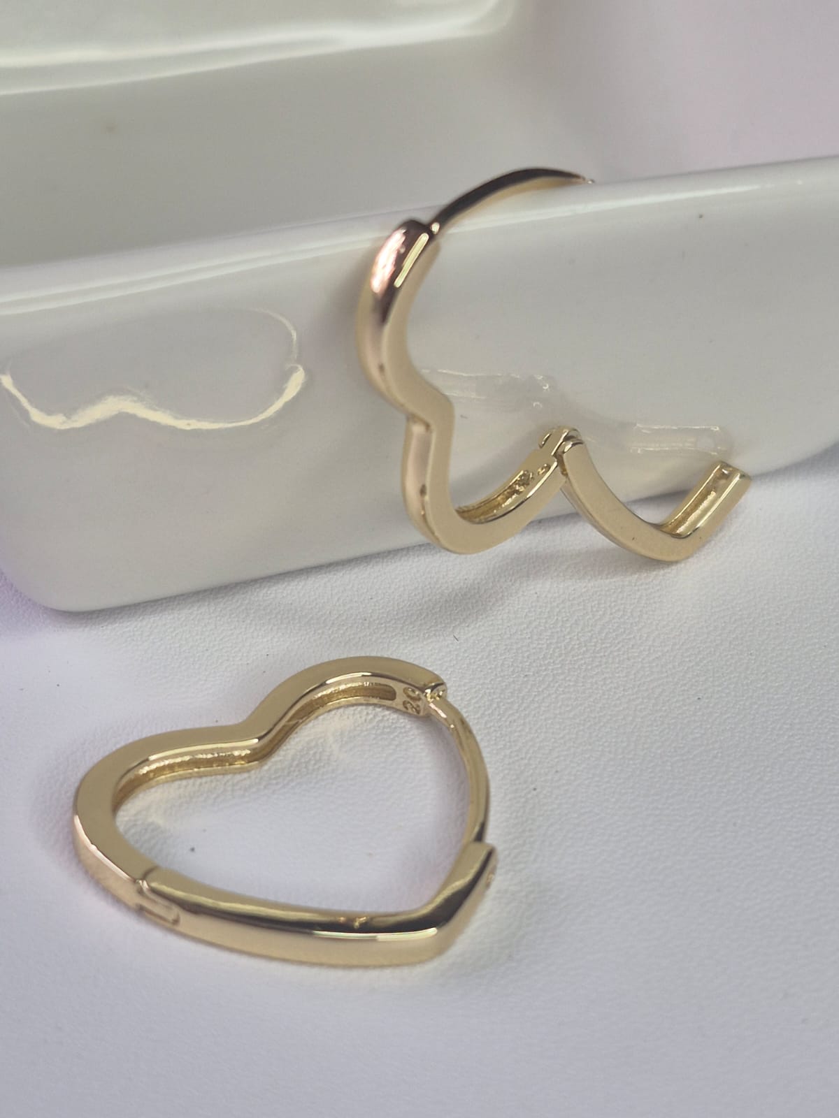 Arete arraccada corazón