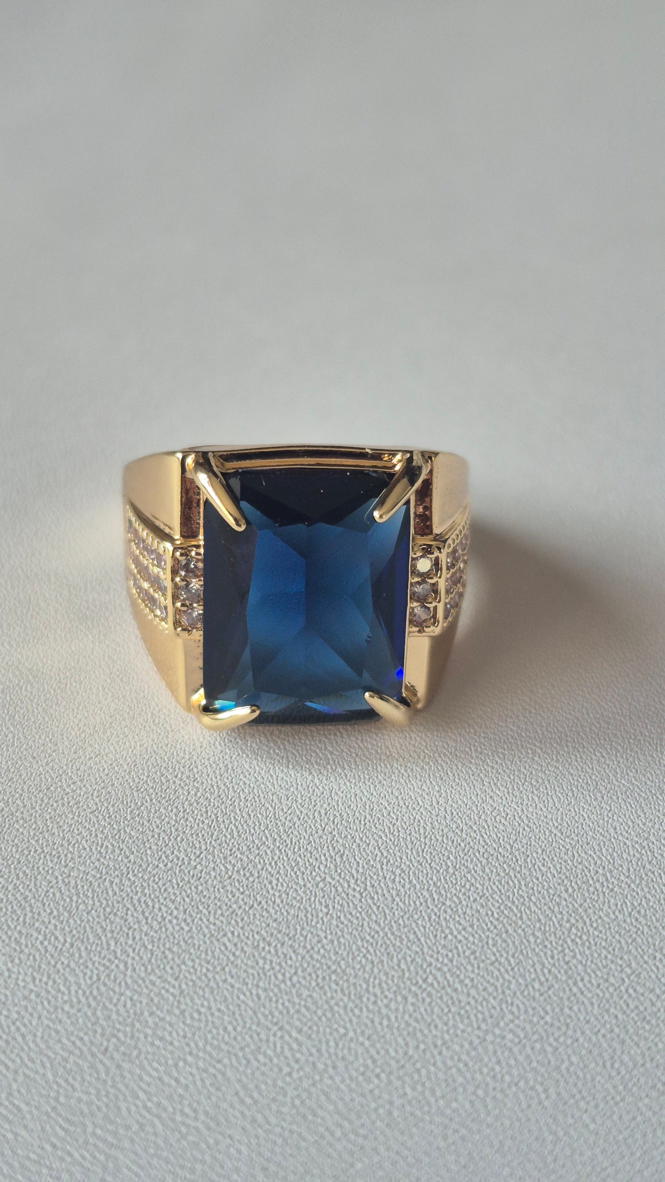 ANILLO PIEDRA AZUL